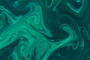 Abstract Jade Swirl Pattern Wallpaper