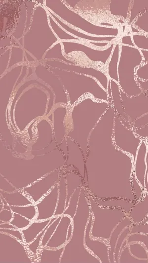 Abstract Marble Rose Gold Iphone Wallpaper