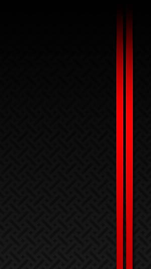 Abstract Metallic Red And Black Pattern Wallpaper