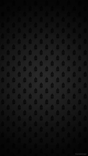 Abstract Pattern In Pitch Black Gradient Wallpaper