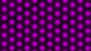 Abstract Shapes In Hexagon Patterns Wallpaper
