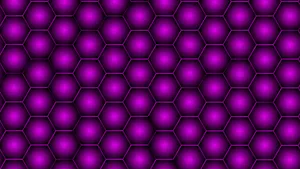 Abstract Shapes In Hexagon Patterns Wallpaper