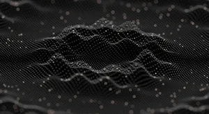 Abstract Sound Wave Pattern Wallpaper