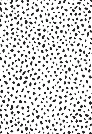 Abstract, Vibrant Black Dots Wallpaper