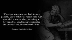 Abusing Your Mind Stoicism Wallpaper