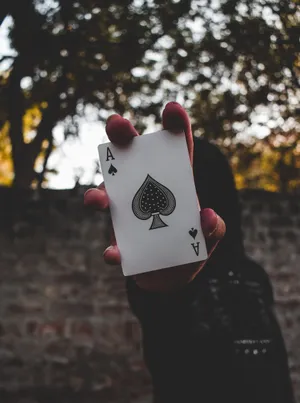 Ace Card Anonymous Wallpaper