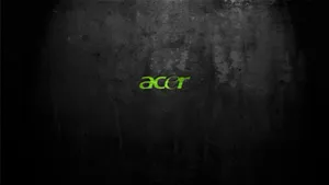 Acer Logo On Dark Background Wallpaper