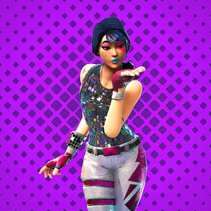 Achieve Victory With The Sparkle Specialist Outfit In Fortnite Wallpaper