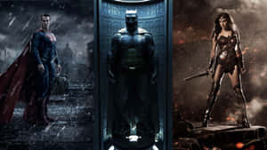 Action Dc Comics Trinity Wallpaper