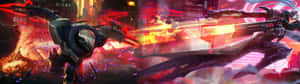 Action-packed Esports Entertainment With League Of Legends Wallpaper
