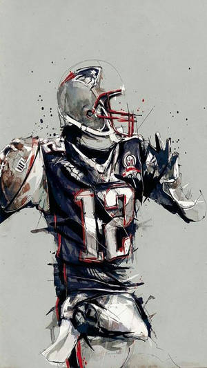 Action-packed Hd Football Display Wallpaper