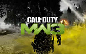 Action-packed Scene From Call Of Duty: Modern Warfare 3 Wallpaper