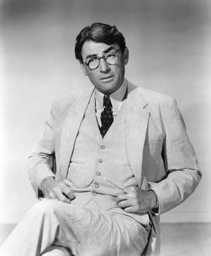 Actor Gregory Peck Photoshoot Wallpaper