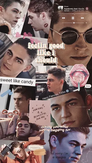 Actor Hero Fiennes Tiffin Playing Hardin Scott Wallpaper