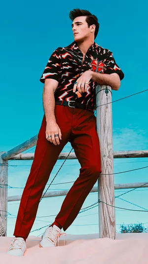 Actor Jacob Elordi In Sydney, Australia Wallpaper