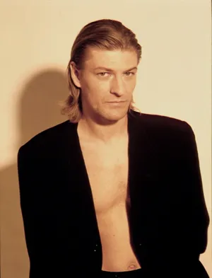 Actor Sean Bean With Long Hair For Magazine Wallpaper
