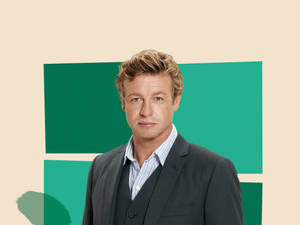 Actor Simon Baker The Mentalist Lead Wallpaper