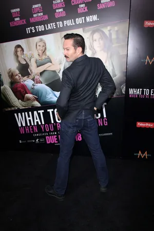 Actor Thomas Lennon Poses For A Picture Wallpaper