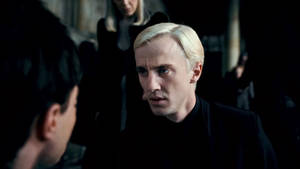 Actor Tom Felton As Draco Malfoy Wallpaper