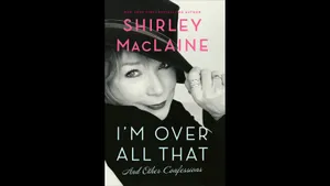 Actress And Author Shirley Maclaine Poses On The Cover Of Her Book 'i'm Over All That'. Wallpaper
