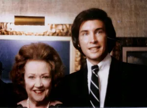 Actress Ethel Merman And Author Tony Cointreau Wallpaper