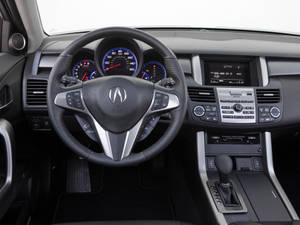 Acura Rdx Interior With Steering Wheel & Speedometer Wallpaper