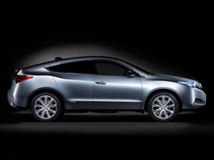 Acura Zdx 2009 Side View Wallpaper