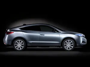 Acura Zdx 2009 Side View Wallpaper