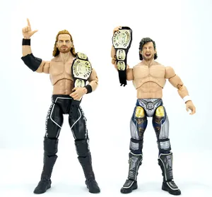 Adam Page And Kenny Omega Action Figures Wallpaper
