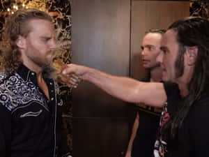 Adam Page Kicked Off The Elites Wallpaper