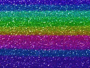 Add Some Sparkle To Your Life With Rainbow Glitter From Wallpapers.com Wallpaper