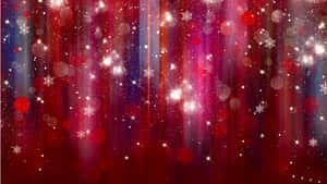 Add Some Sparkle To Your Life With Red Glitter Wallpaper