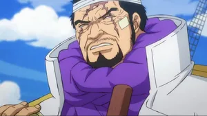 Admiral Issho Fujitora Of The Marines Wallpaper