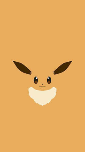 Adorable Eevee Looking Up Pleading For Attention Wallpaper