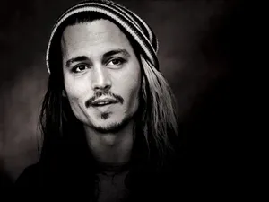 Adorable Johnny Depp Wallpaper