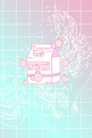 Adorable Kawaii Japanese Food Wallpaper Wallpaper