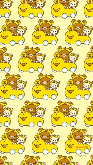 Adorable Kawaii Rilakkuma Wallpaper
