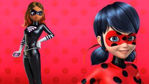 Adorable Miraculous Ladybug Poster Wallpaper