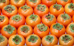 Adorable Persimmon Fruit Wallpaper