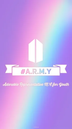 Adorable Representative Bts Army Girl Wallpaper