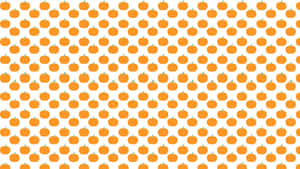 Adorable Smiling Pumpkin Perfect For Fall Wallpaper