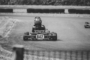 Adrenaline Rush Unleashed: Intense Go-kart Racing Wallpaper