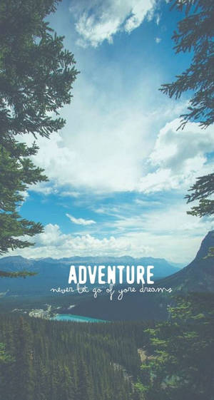 Adventure Cute Iphone Lock Screen Wallpaper