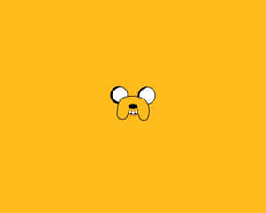 Adventure Time Jake Minimalist Art Wallpaper