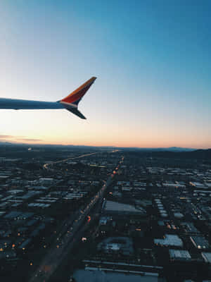 Aesthetic Airplane's Tail Tumblr Photography Iphone Wallpaper