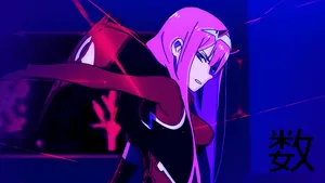 Aesthetic Anime Girl Zero Two Wallpaper