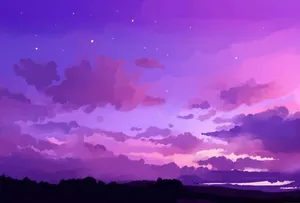 Aesthetic Cloud Scenery Wallpaper