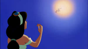 Aesthetic Disney Laptop - Welcome Cosmic Adventure Wallpaper