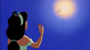 Aesthetic Disney Laptop - Welcome Cosmic Adventure Wallpaper