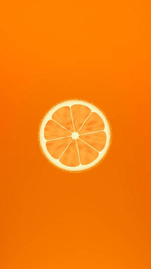 Aesthetic Fruit Orange Phone Wallpaper